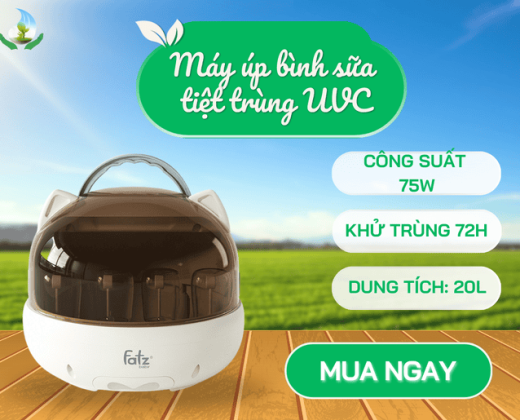 Máy úp bình sữa tiệt trùng Uv Fatz Baby Tidy 1