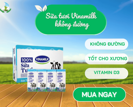 Sữa tươi VINAMILK không đường ( HỘP)