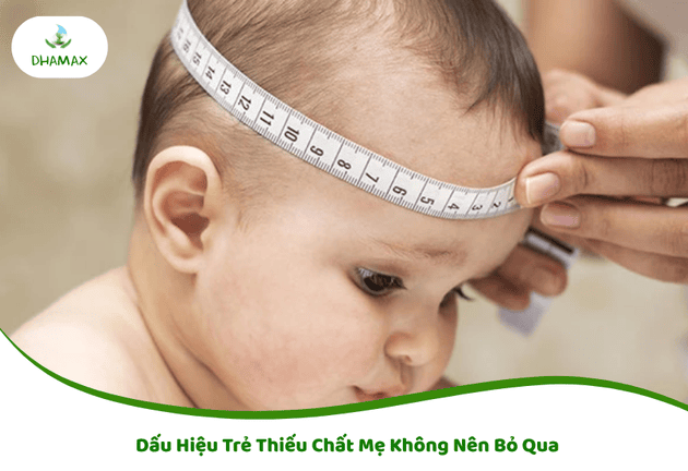  dấu hiệu trẻ thiếu chất