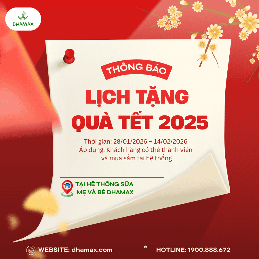  lịch tặng quà Tết 2026 tại hệ thống sữa DHAMAX