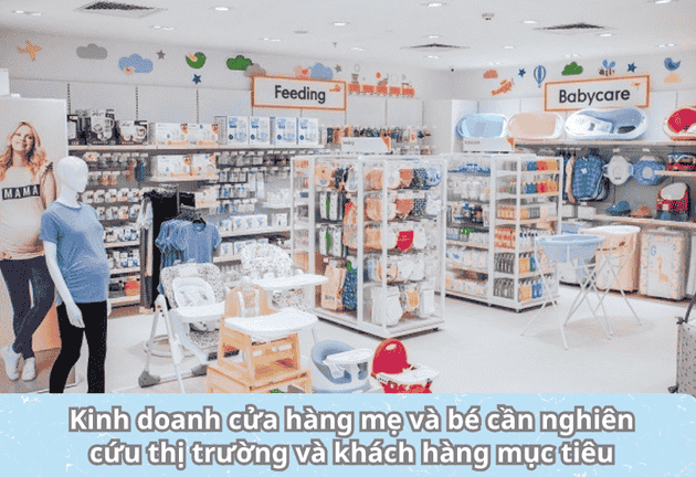 Bí kíp làm giàu từ kinh doanh cửa hàng mẹ và bé