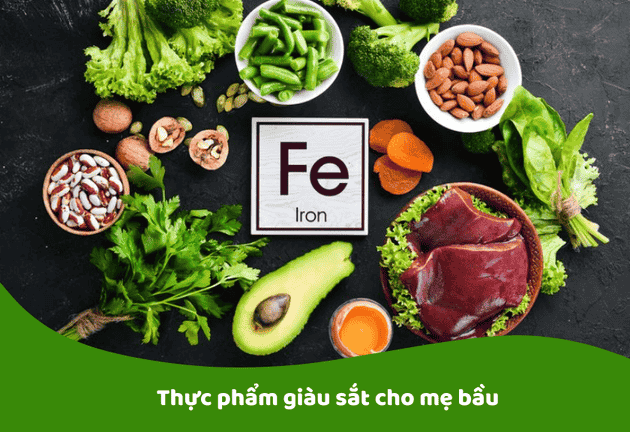 Bổ Sung Sắt Cho Bà Bầu