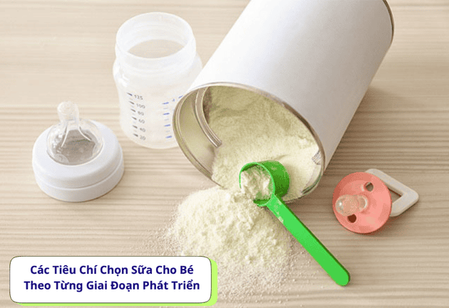 Các Tiêu Chí Chọn Sữa Cho Bé Theo Từng Giai Đoạn Phát Triển
