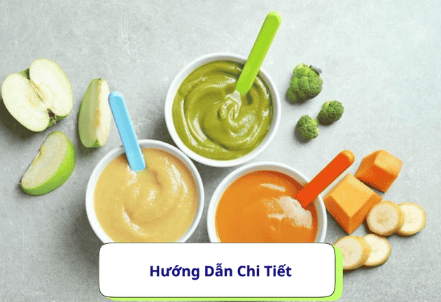 Cách Pha Bột Ăn Dặm Không Bị Vón Cục