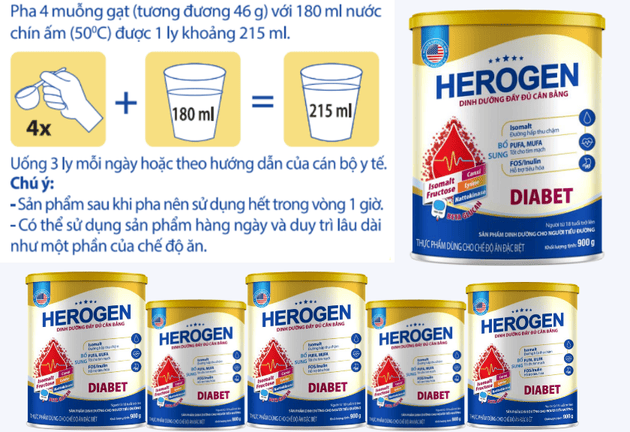 Cách Pha Sữa Bột Herogen