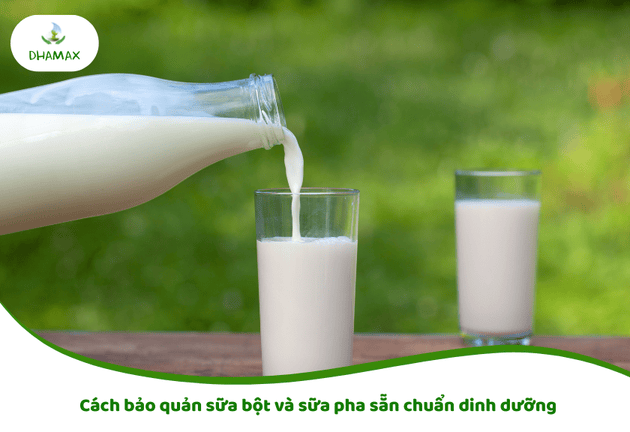Cách bảo quản sữa 