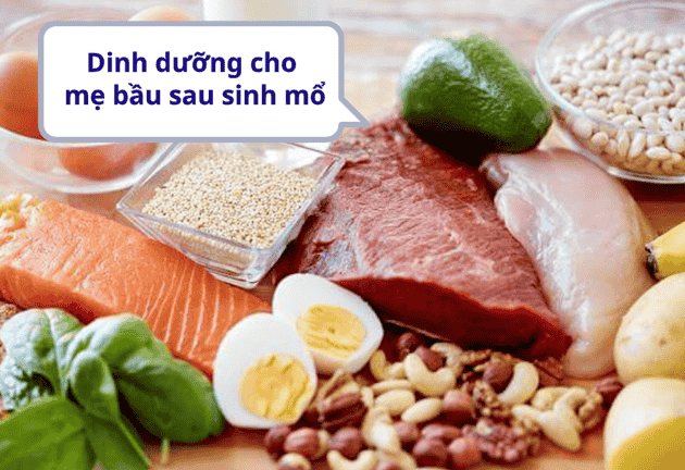 Chăm sóc và dinh dưỡng cho mẹ bầu sinh mổ