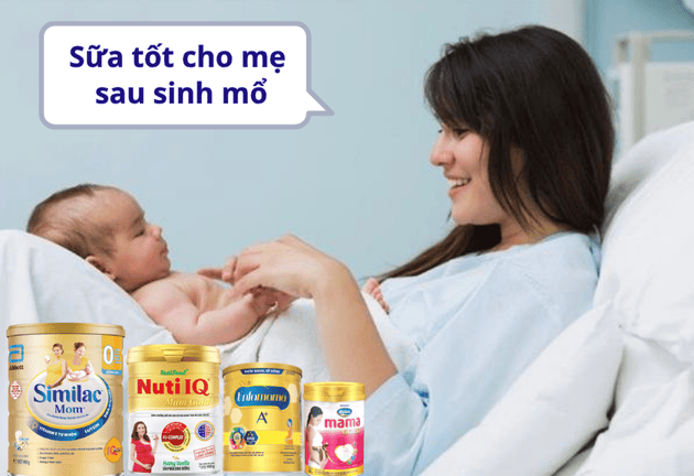 Chăm sóc và dinh dưỡng cho mẹ bầu sinh mổ