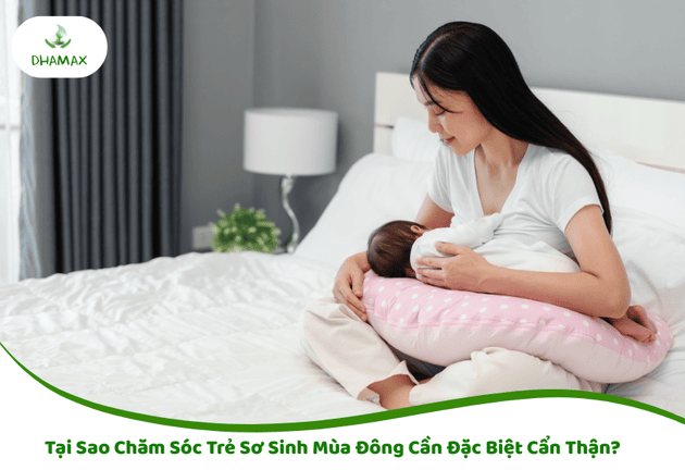 Chăm Sóc Trẻ Sơ Sinh Mùa Đông