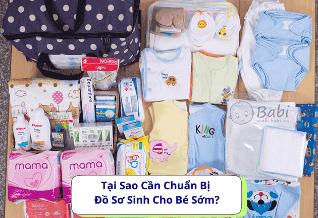 Checklist Chuẩn Bị Đồ Sơ Sinh Cho Bé Đầy Đủ