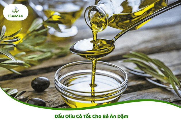 Dầu oliu cho bé ăn dặm