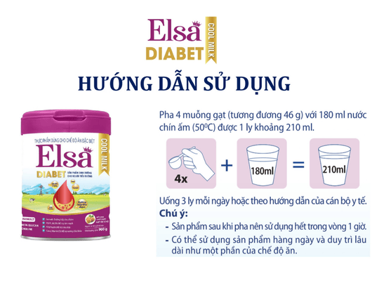 Sữa Bột Elsa Diabet