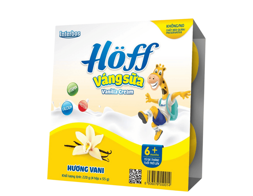 Váng sữa vị Vani Hoff