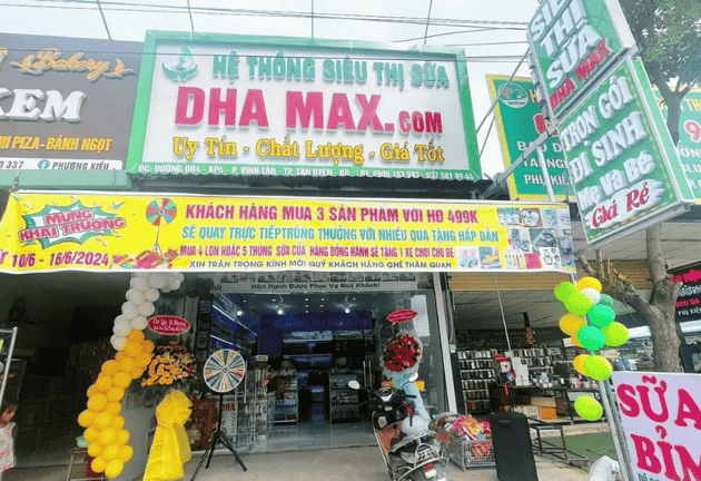 Hệ Thống Cửa Hàng Mẹ & Bé DHAMAX Toàn Quốc
