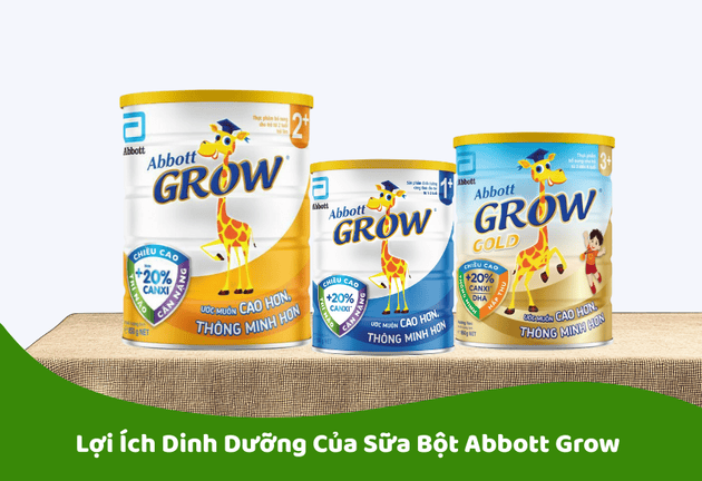 Mua Sữa Abbott Grow Tặng Vali Hươu Cao Cổ 