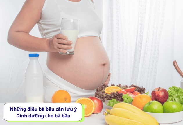 Những điều bà bầu cần lưu ý về dinh dưỡng, sức khỏe và lối sống