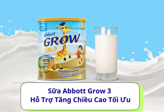 Review 4 Loại Sữa Tăng Chiều Cao Cho Bé 3 Tuổi 