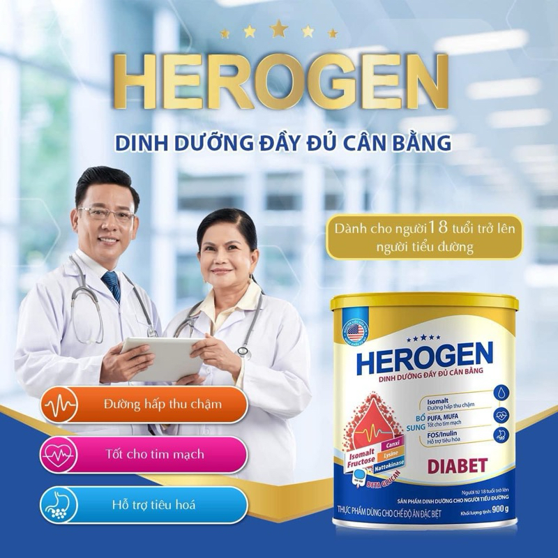 SỮA BỘT HEROGEN DIABET