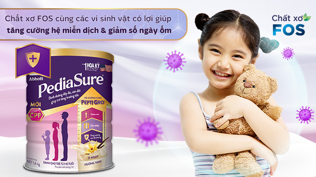 Sữa Bột Pediasure Hương Vani