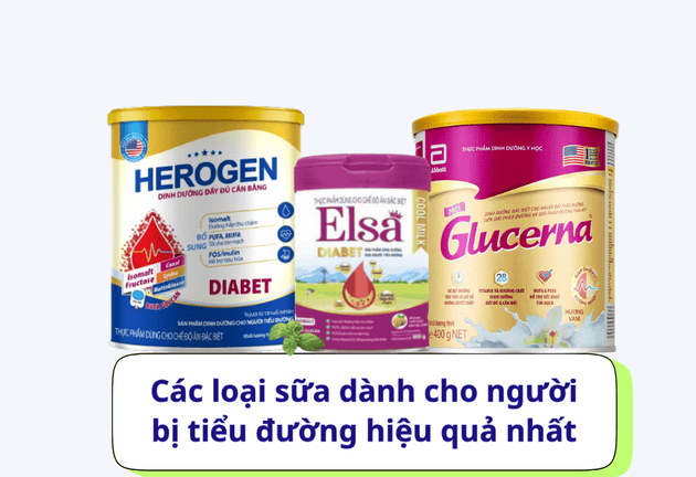 Sữa Dành Cho Người Tiểu Đường