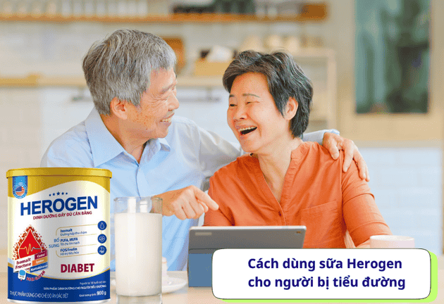 Sữa Herogen Cho Người Bị Tiểu Đường