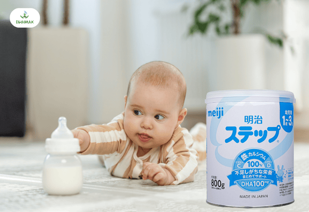 Sữa Meiji số 9 nội địa Nhật 800g cho bé 1 – 3 tuổi