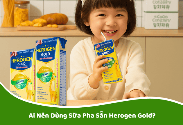 Sữa Pha Sẵn Herogen Gold 