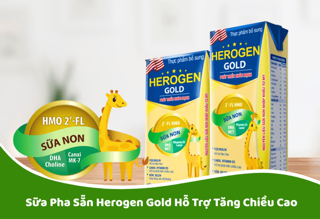 Sữa Pha Sẵn Herogen Gold 