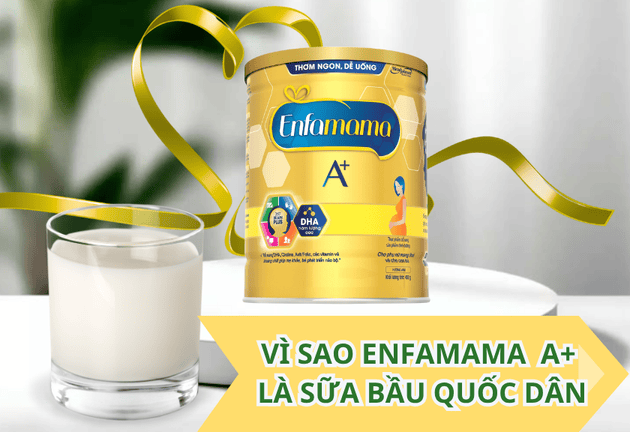 Sữa bầu quốc dân Enfamama A+