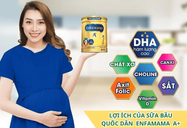 Sữa bầu quốc dân Enfamama A+