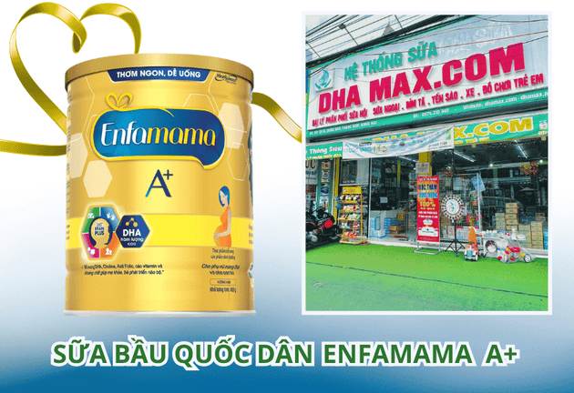 Sữa bầu quốc dân Enfamama A+