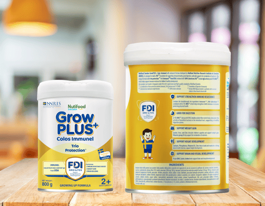 Sữa bột GrowPLUS+ Colos Immunel 2+