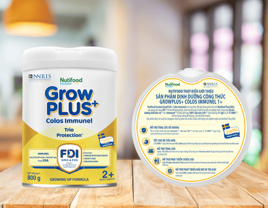 Sữa bột GrowPLUS+ Colos Immunel 2+