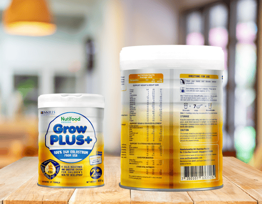 Sữa bột GrowPLUS+ Sữa Non Vàng 800g (Trẻ từ 2 tuổi)