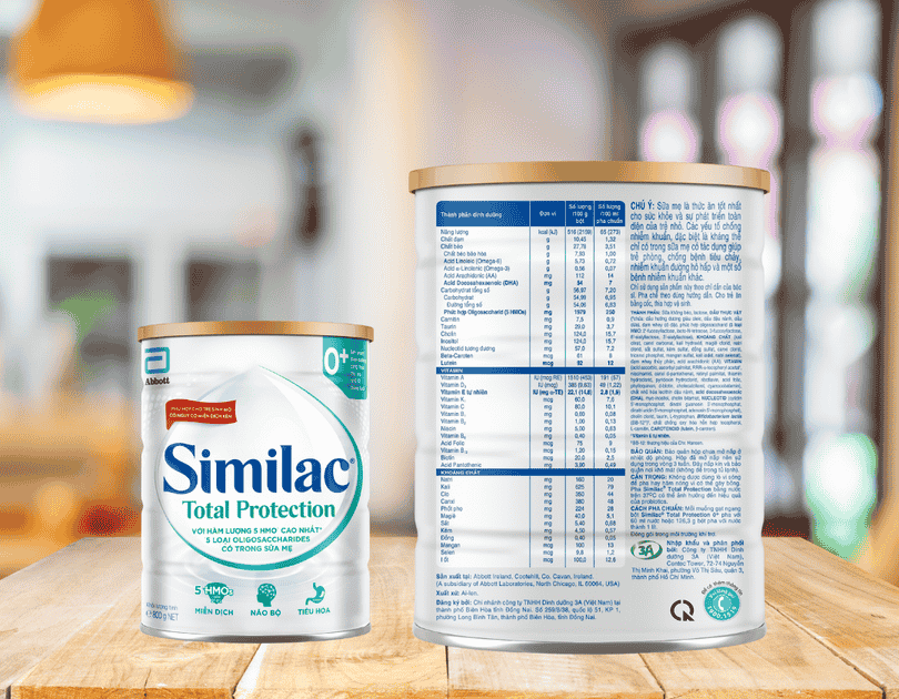 Sữa bột Similac Total Protection 0+ 800g