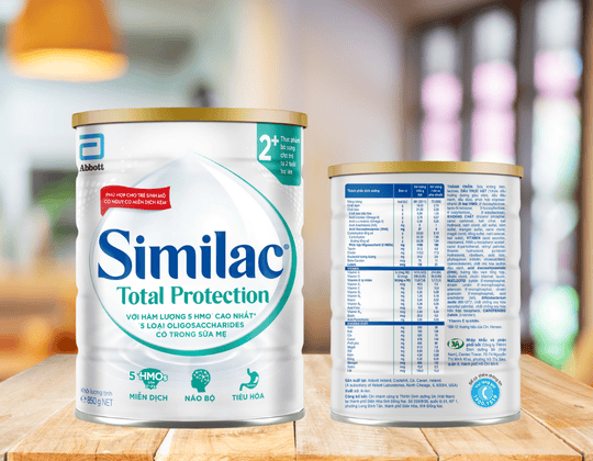 Sữa bột Similac Total Protection 2+ 850g (Từ 2 tuổi)