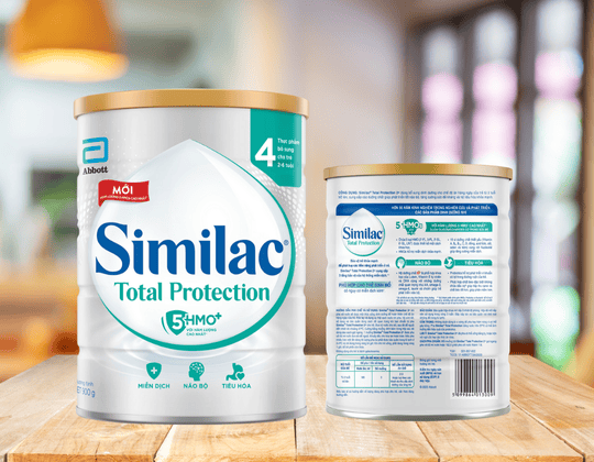 Sữa bột Similac Total Protection 4 900g (Từ 2-6 tuổi)