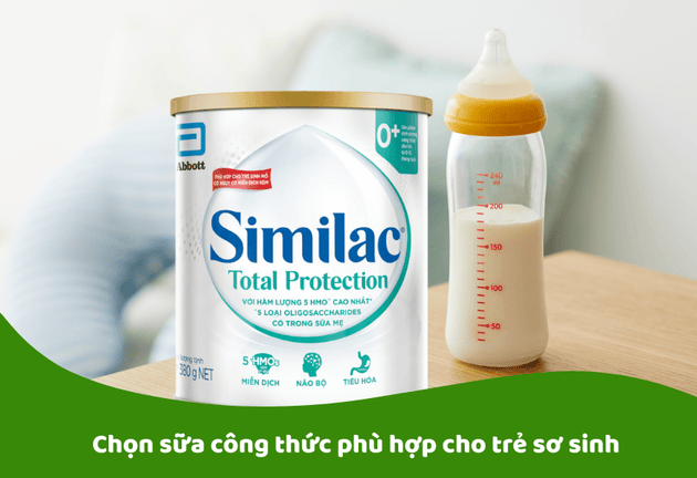 Sữa công thức cho trẻ sơ sinh