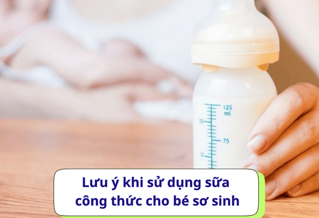 Sữa công thức nào tốt cho bé sơ sinh