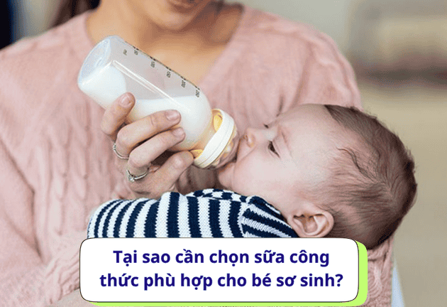 Sữa công thức nào tốt cho bé sơ sinh