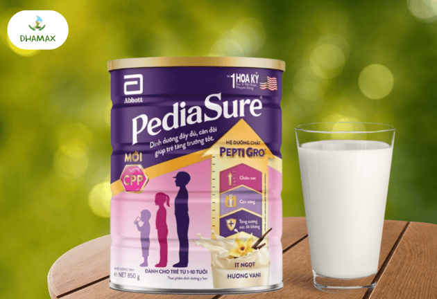  sữa cho bé thiếu canxi 