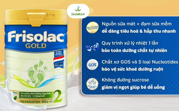 Sữa cho hệ tiêu hóa non nớt 