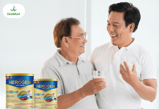 Sữa herogen sure canxi