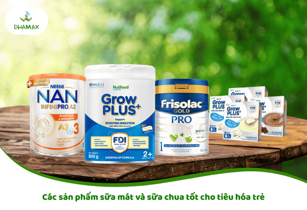 Sữa mát giúp trẻ hết táo bón