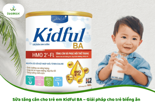 Sữa tăng cân và phục hồi thể trạng