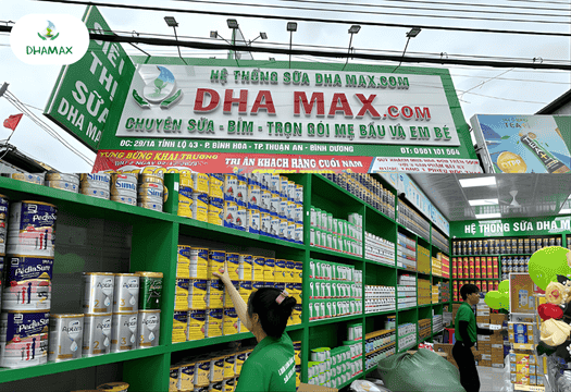 Siêu thị sữa mẹ và bé DHAMAX