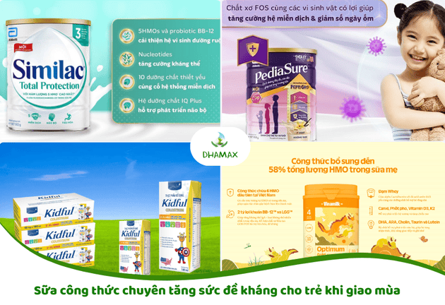 Tăng sức đề kháng cho trẻ khi giao mùa hiệu quả