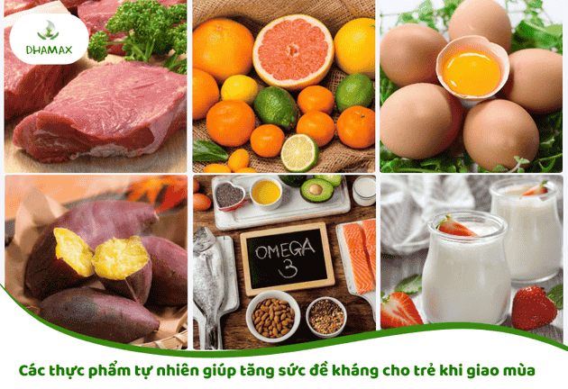 Tăng sức đề kháng cho trẻ khi giao mùa hiệu quả