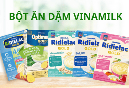 Bột ăn dặm vinamilk – Lựa chọn hoàn hảo cho con yêu