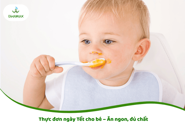 Thực đơn ngày Tết cho bé